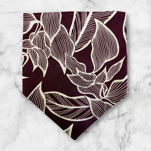 DOG Bandana - Maroon Moon - Size L Large - Picture 1 of 1